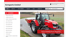 Desktop Screenshot of farmpartsltd.com