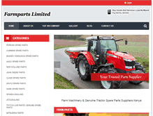 Tablet Screenshot of farmpartsltd.com